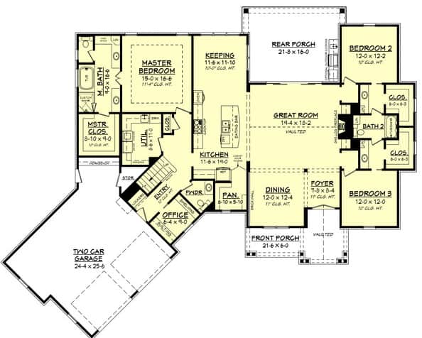 plano de la casa primer piso