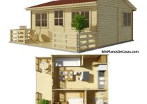 Modelo de Casa Sencilla para Construir – 100% Madera